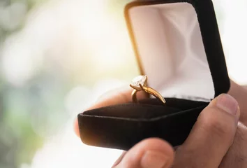 sunflower engagement ring