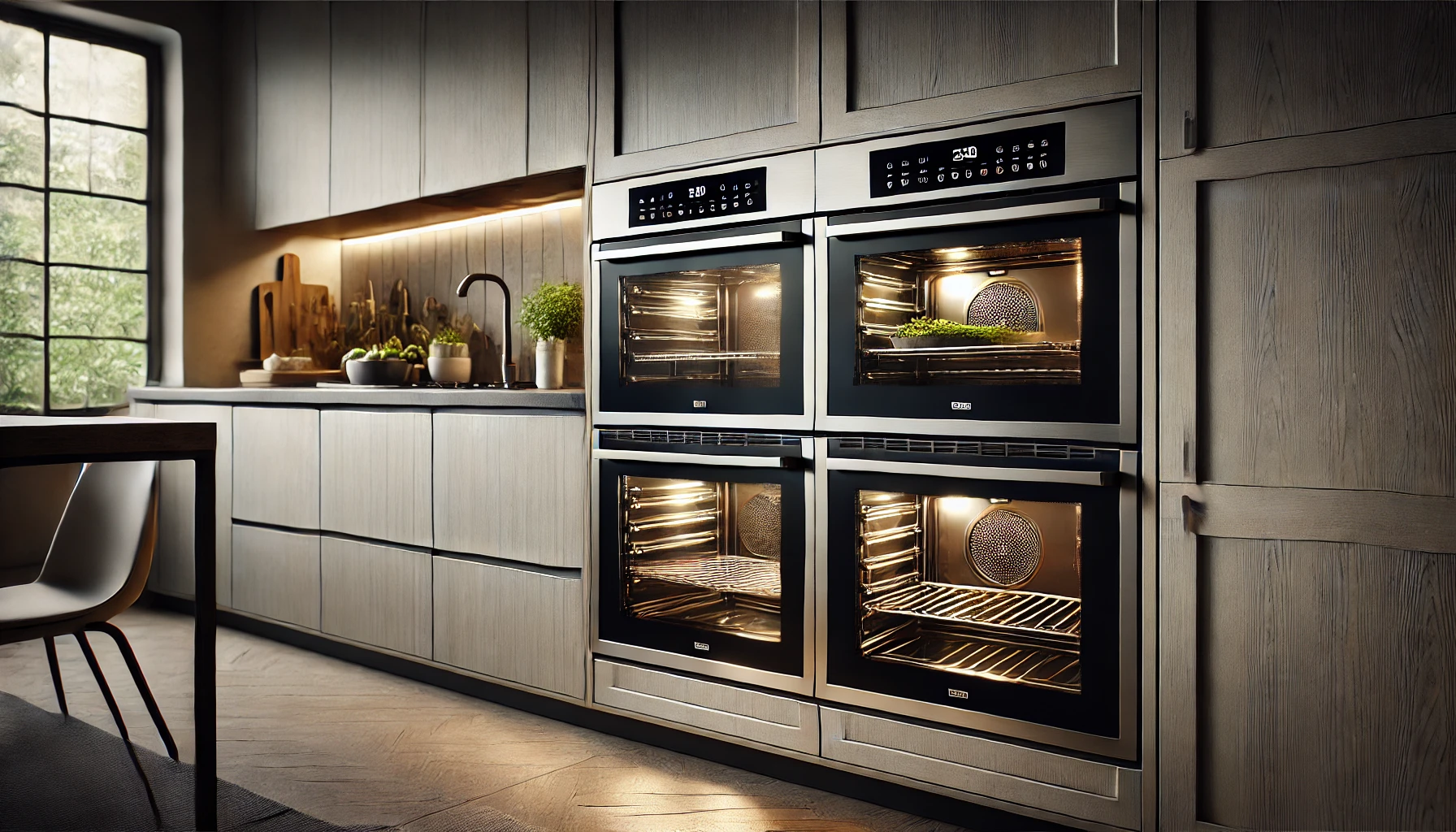 Built-In Double Ovens Electric