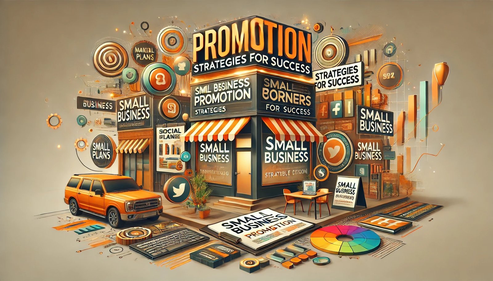 Small Business Promotion Credible Corners