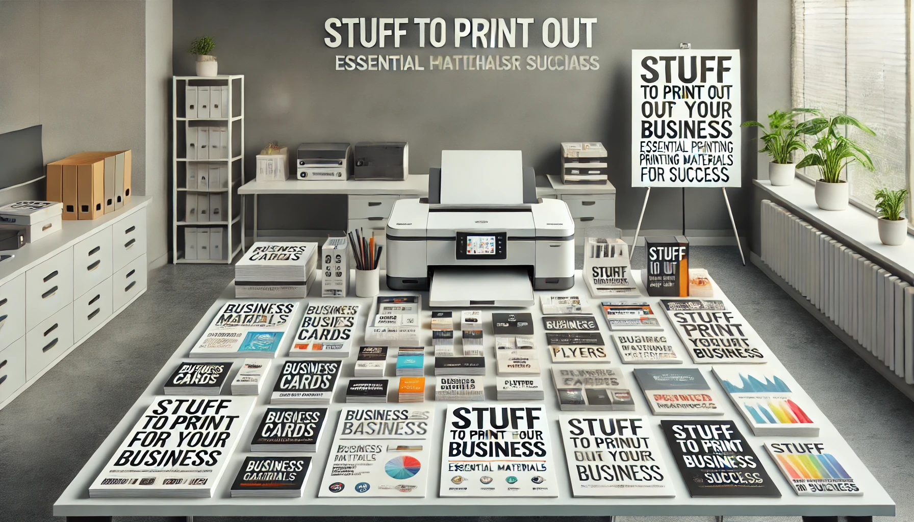 Stuff to Print Out for Your Business